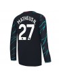 Manchester City Matheus Nunes #27 Alternativní Dres 2023-24 Dlouhý Rukáv